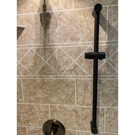 Bluevue Stainless Steel Sliding Bar with Slider, Oil Rubbed Bronze BV-SB01-ORB